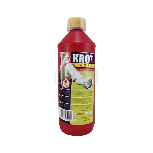 'Krot' Pipe cleaning fluid 600ml.